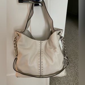 Michael Kors Astor Uptown Leather Shoulder Bag